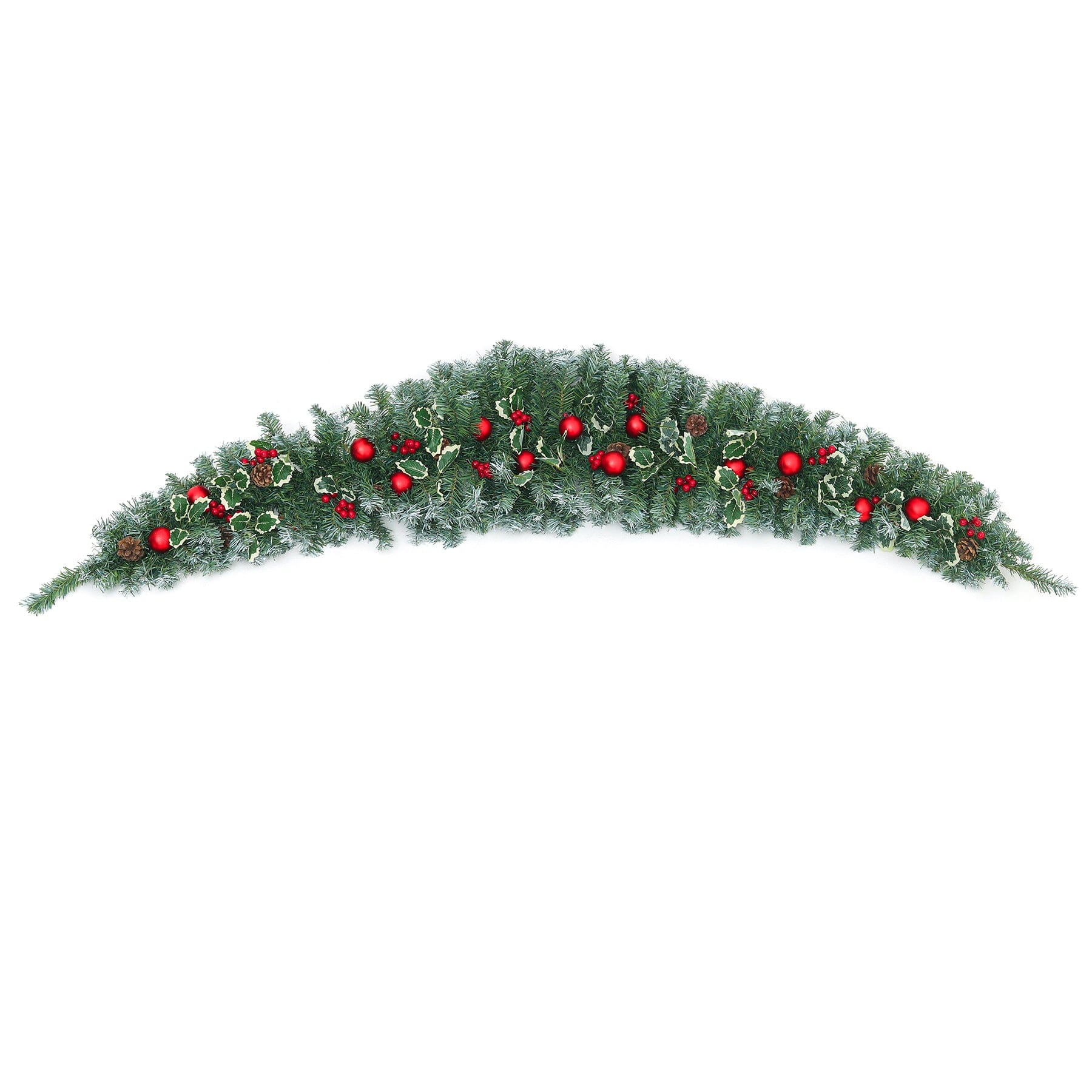 1.8m Christmas Rattan Horn Decoration Living and Home 