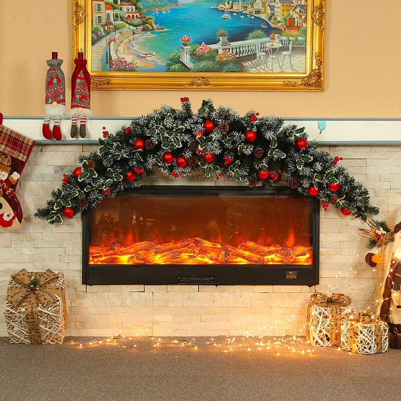 1.8m Christmas Rattan Horn Decoration Living and Home 