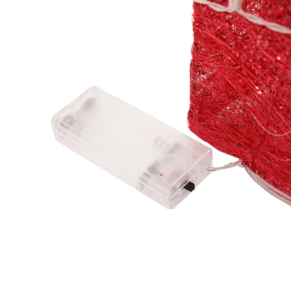 Pre-Lit Green Christmas Gift Box Set with Warm Lights Christmas Living and Home 