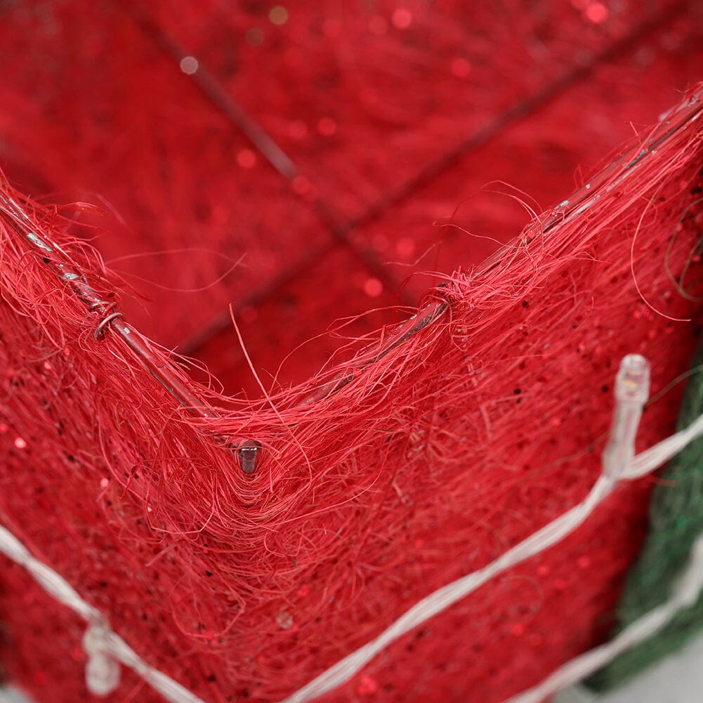 Pre-Lit Green Christmas Gift Box Set with Warm Lights Christmas Living and Home 