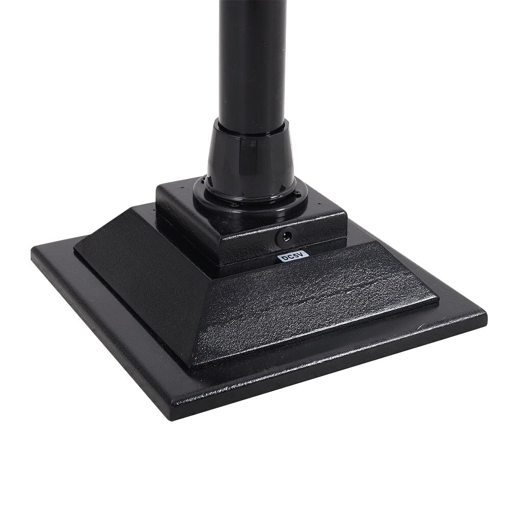 125cm H Small Street Lamp Decoration with Snowflakes Falling Living and Home 