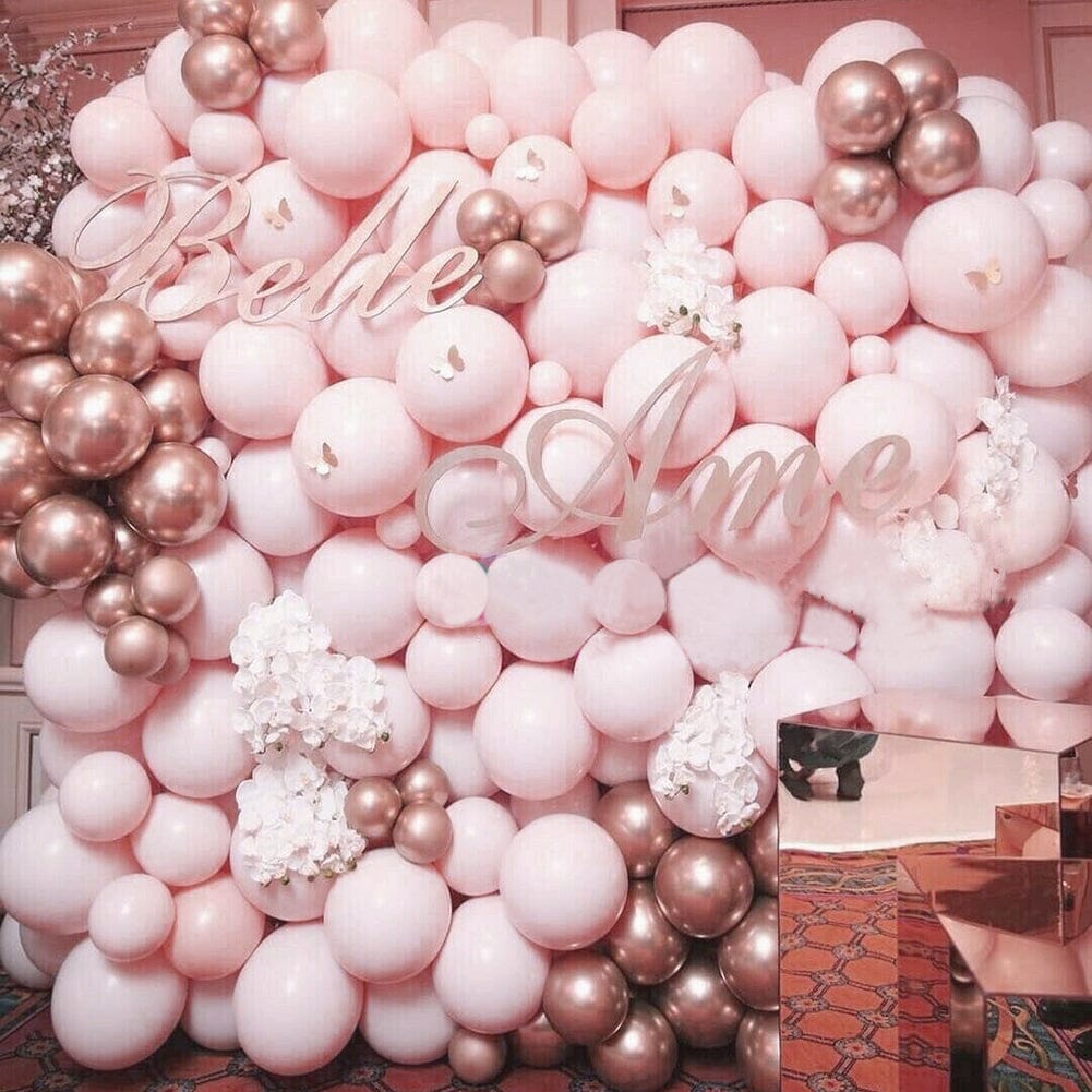 🎁 50pcs Wedding Birthday Background Wall Scene Decoration Balloon Combination Set 5 (100% off)