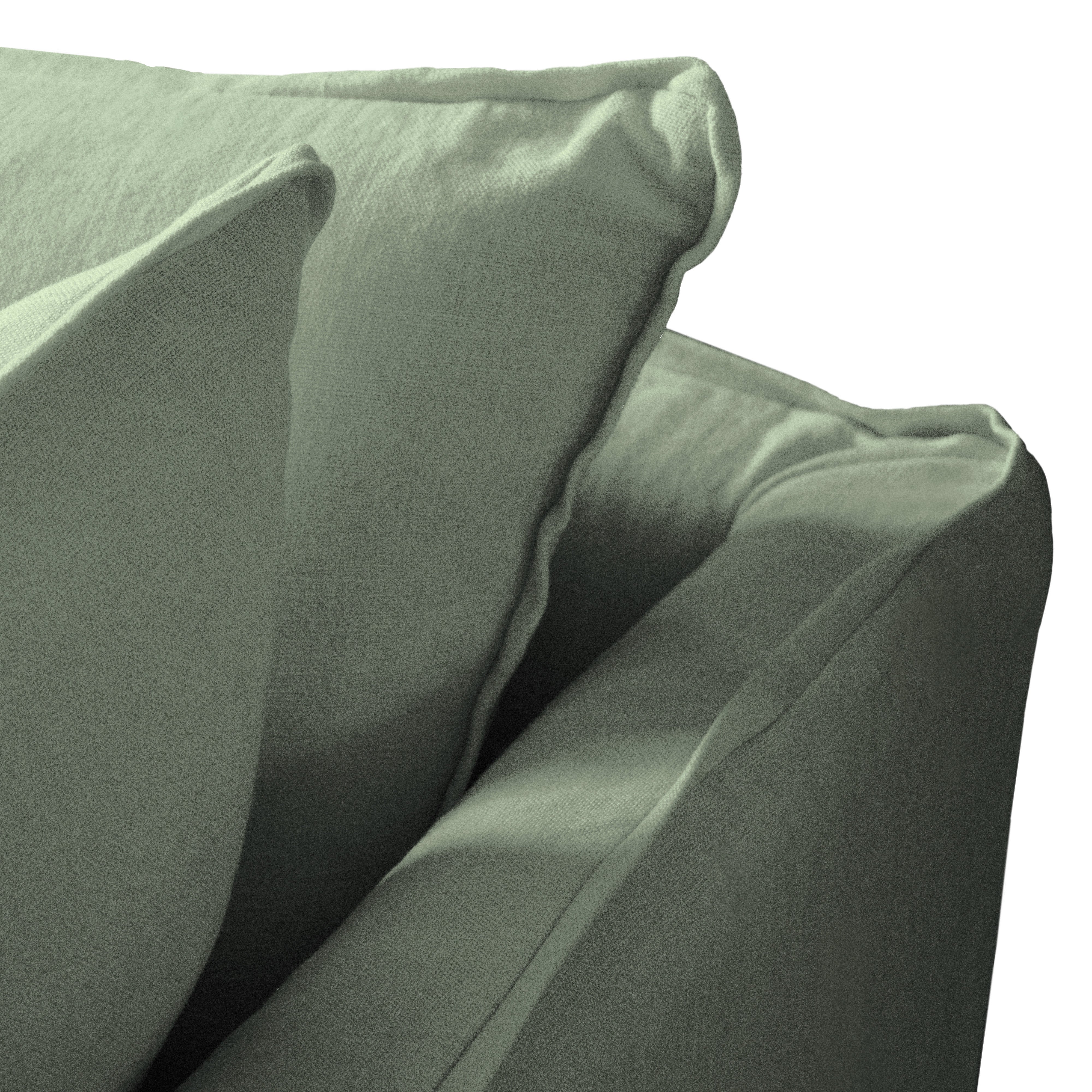 Cloud-Like Linen Sleeper Sofa Bed in Pearl