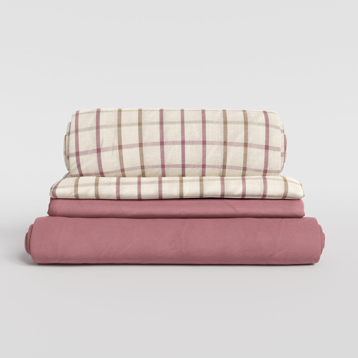 Tailored sofa cover Country Check Sofa