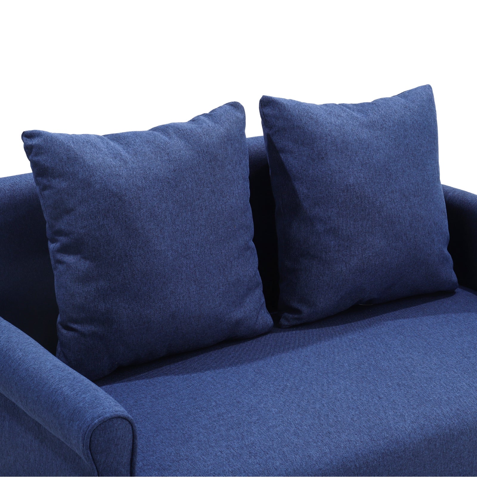 Contemporary Upholstered 2-Seater Sofa