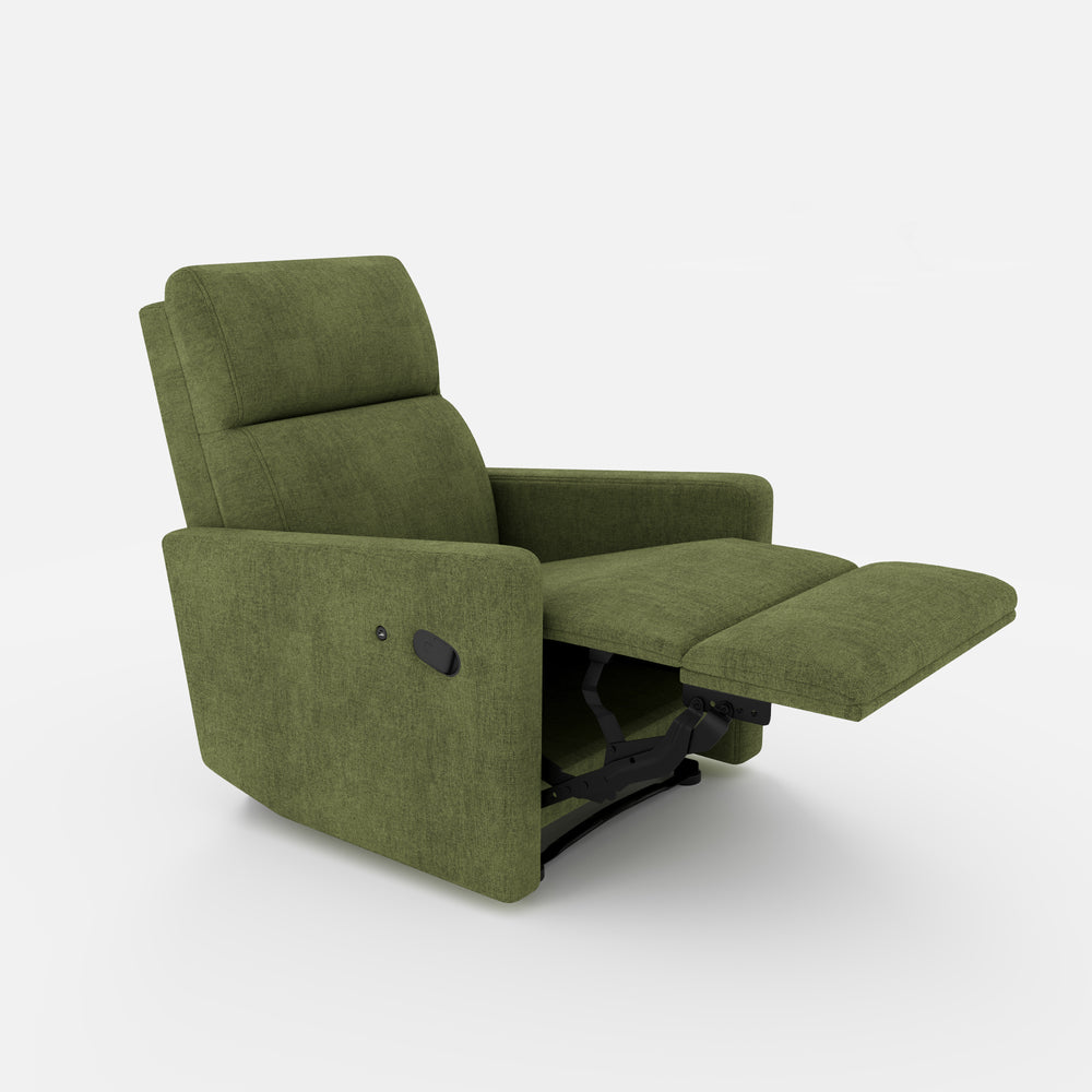 Multi-Angle Recliner Armchair with USB Charging