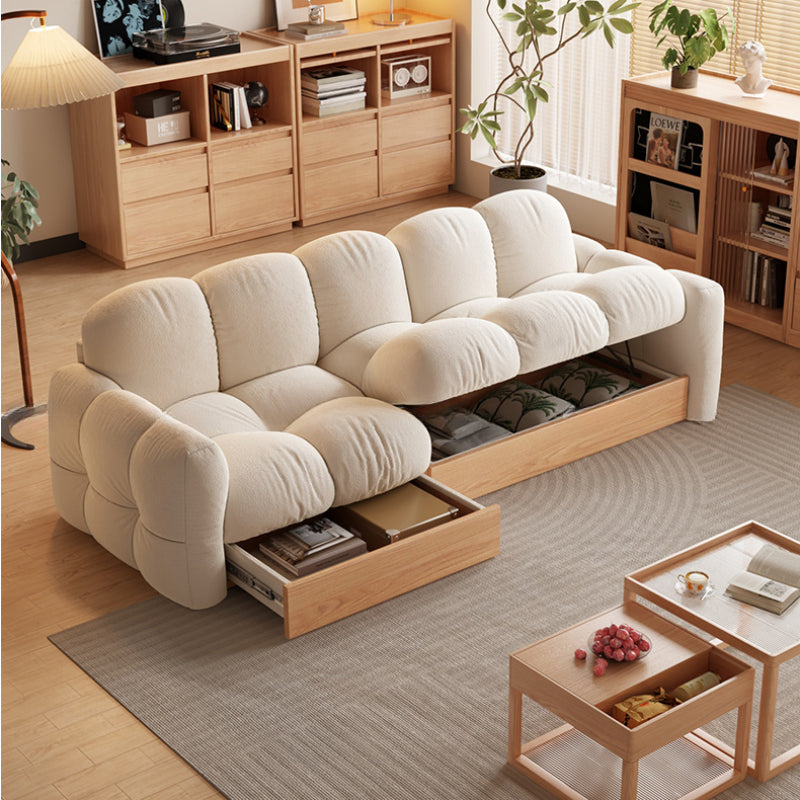 Padded 3 Seater Cloud Sofa with Storage