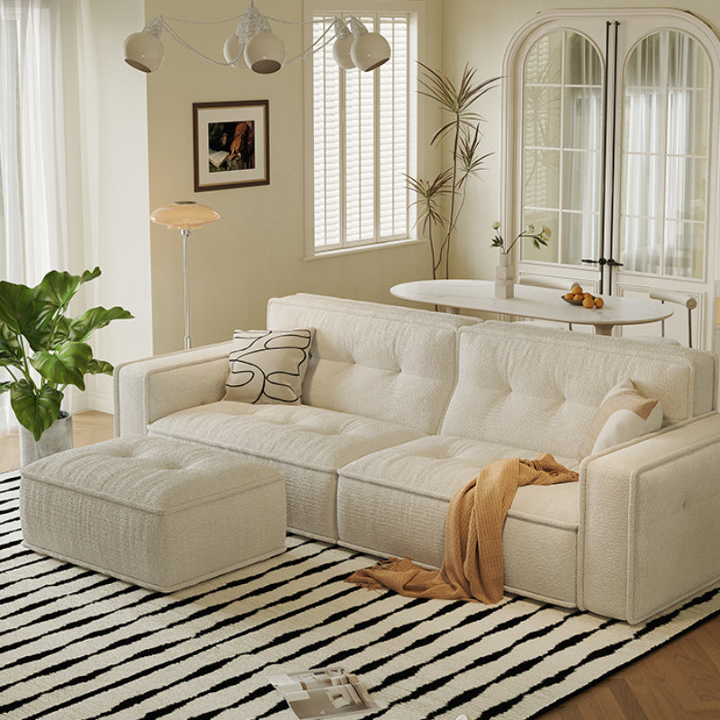 Modern Simple Storage Straight-Row Sofa