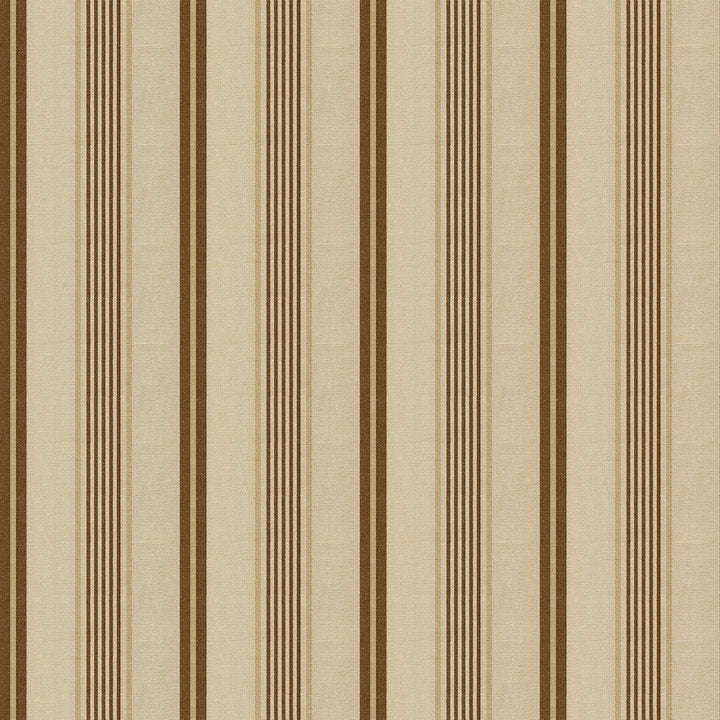 Mid weight Bar Stripe Fabric Cotton Taupe AR460044