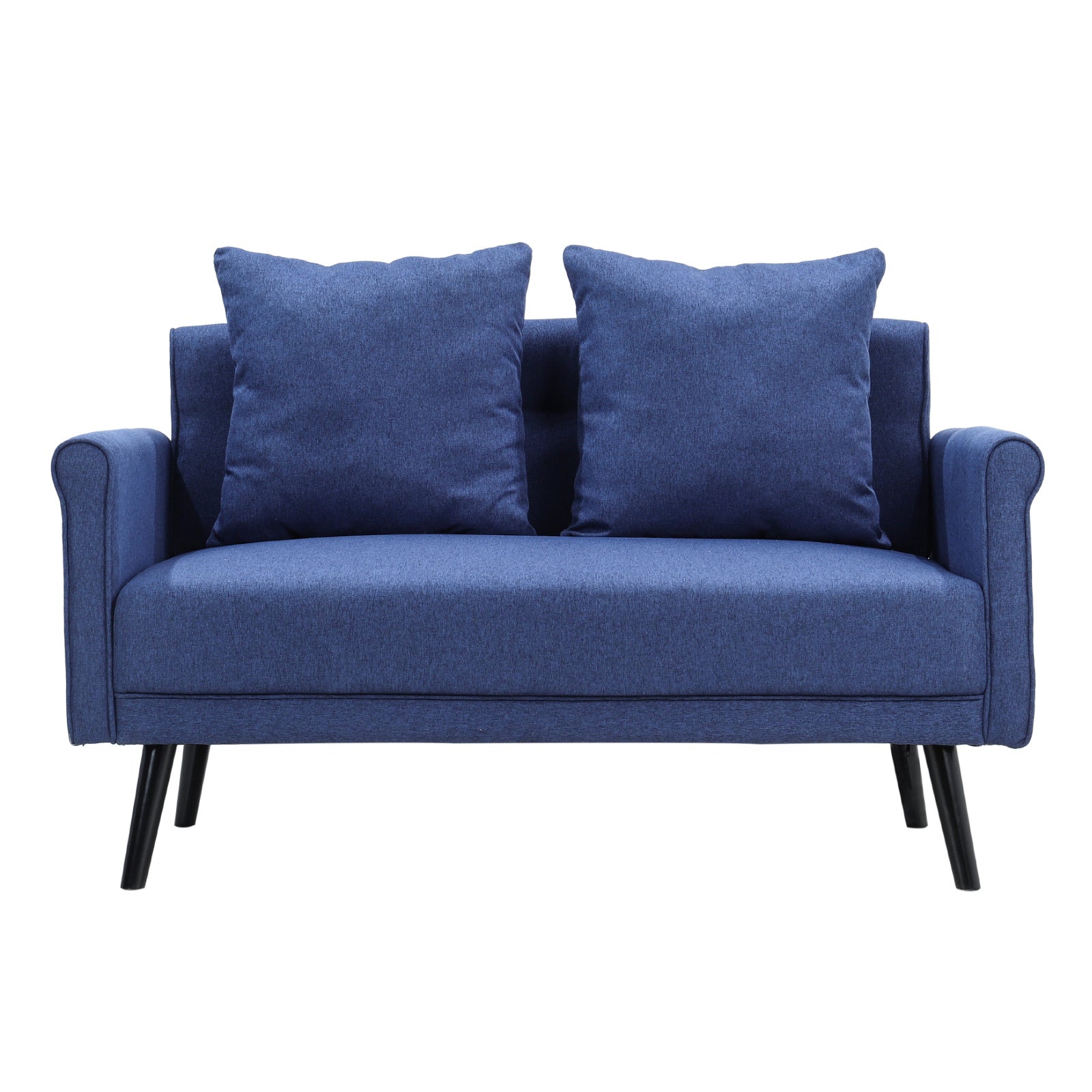 Contemporary Upholstered 2-Seater Sofa