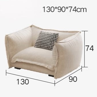 Wabi-sabi Anti-Cat Scratch Fabric Corner Sofa