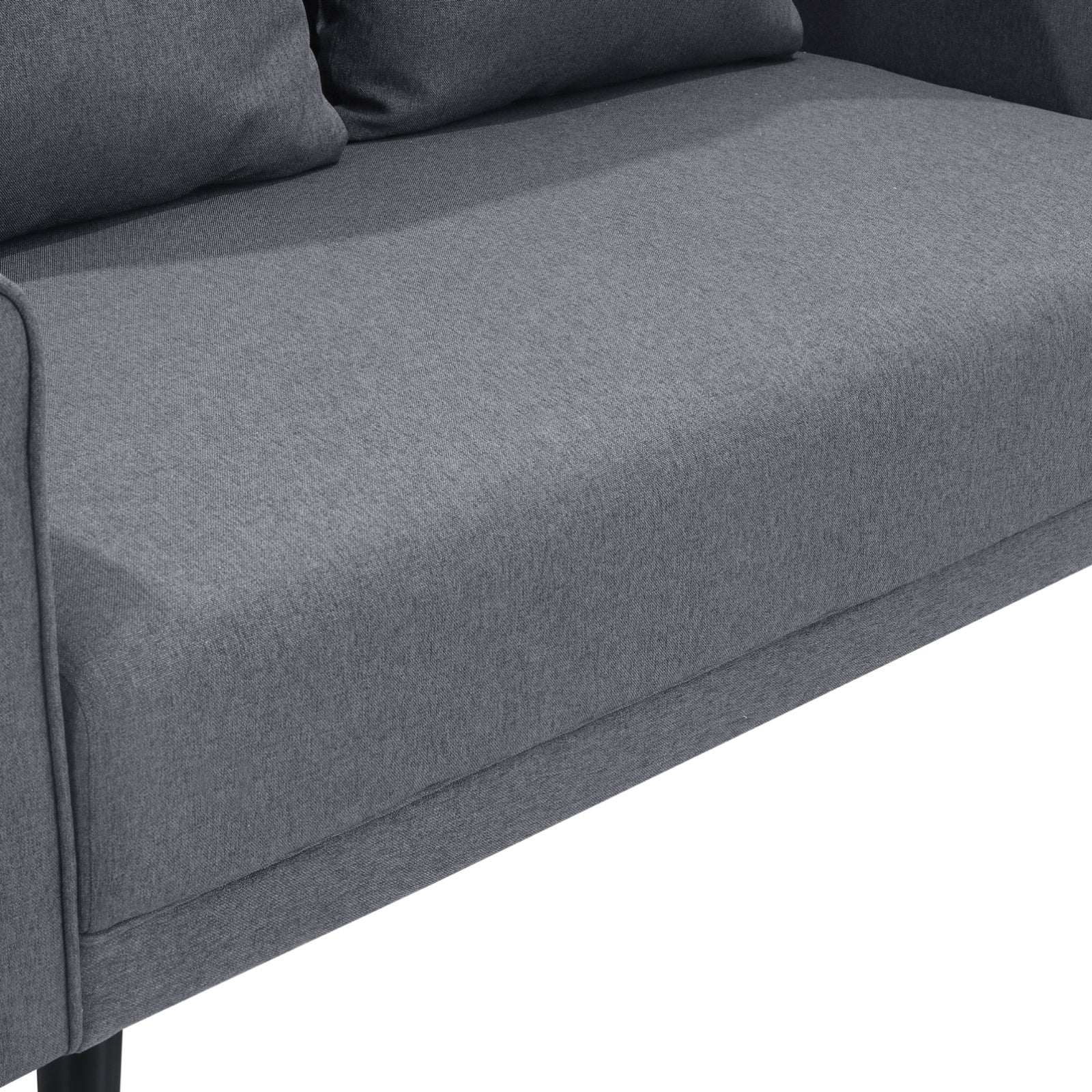 Contemporary Upholstered 2-Seater Sofa