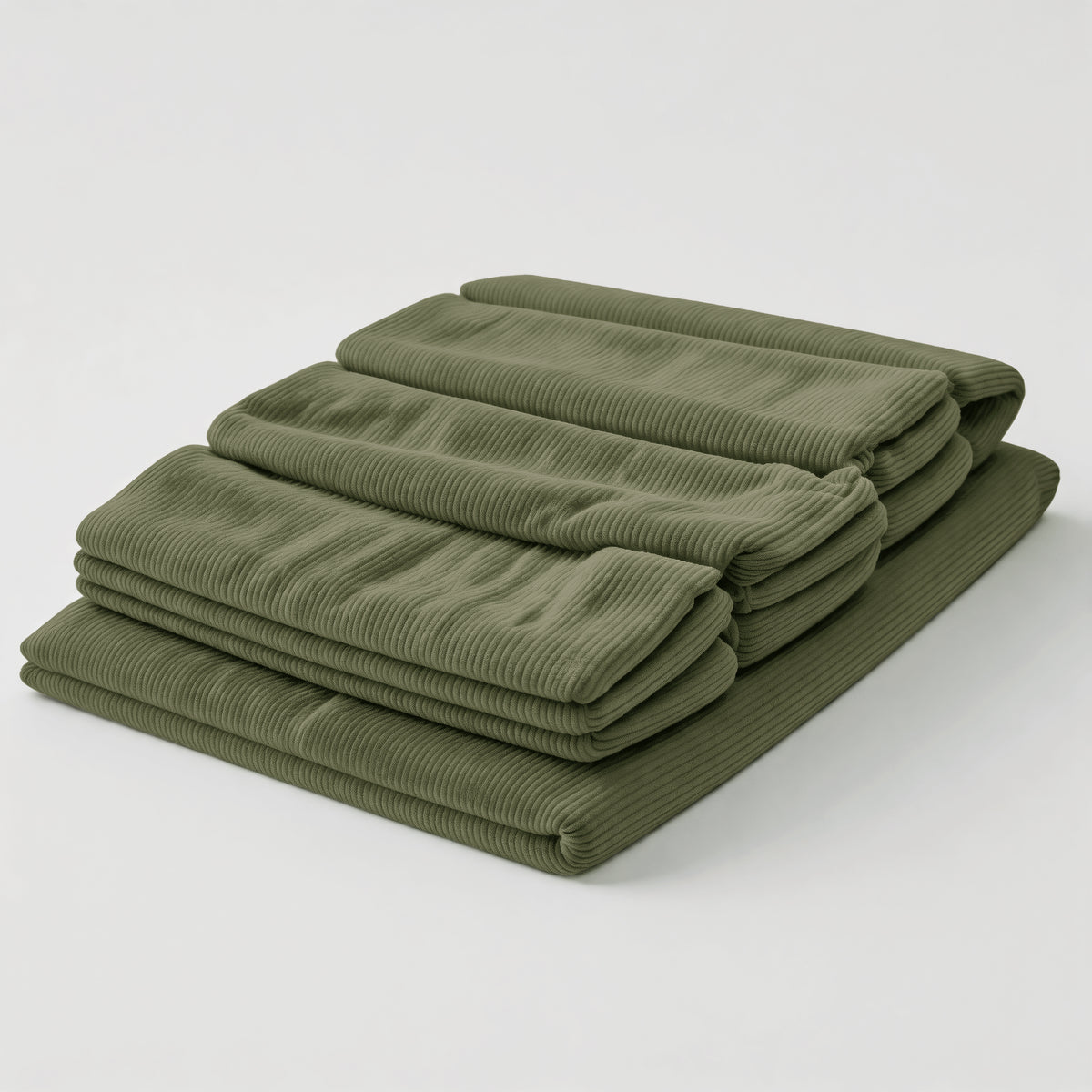 Tailored sofa cover Modern Ergonomic Corduroy Chaise Lounge