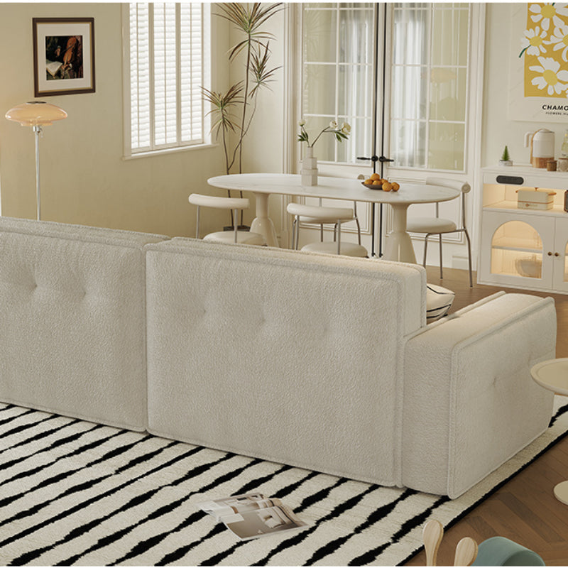 Modern Simple Storage Straight-Row Sofa