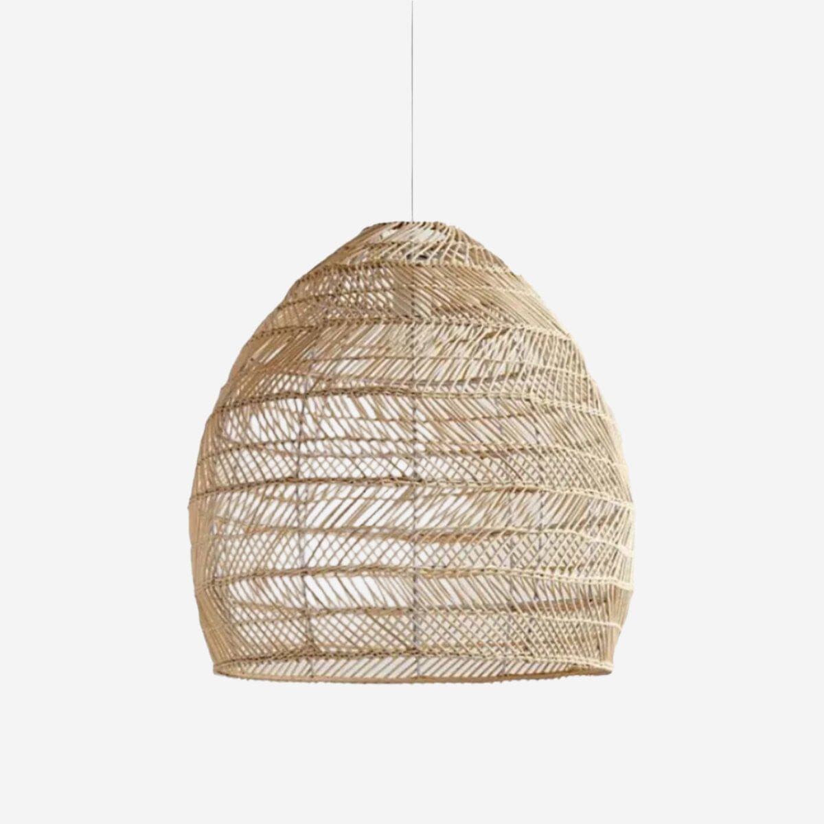 Lightsin Natural Rattan Pendant Light | Handwoven Ceiling Lamp for Kitchen & Dining Room Lightsin UK 